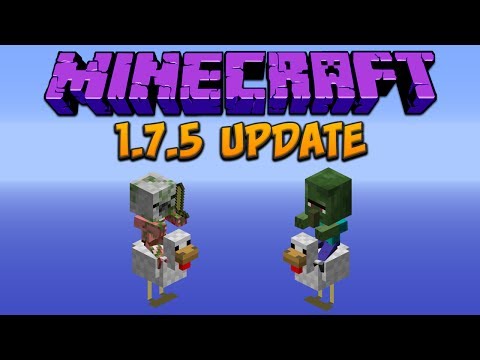 Minecraft: 1.7.5 Update