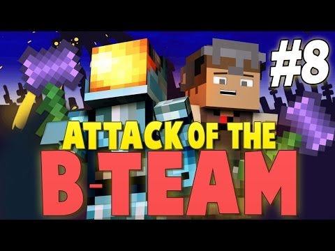 Minecraft: OBSIDIAN HAMMERS OF DEATH! - Attack of the B-Team Modpack Ep.8