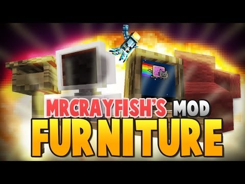 Minecraft: Mr. Crayfish's Furiture Mod - TVs, Couches, Computers, and More!