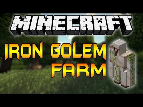 Minecraft 1.8: Iron Golem Softener TUTORIAL