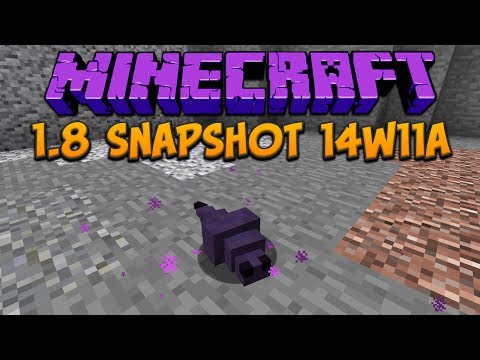 Minecraft 1.8 Snapshot 14w11a: Endermite New Mob!