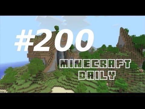 Minecraft Daily 15/02/12 (200) - 12w07b info! Mojang Charity Game! Lego!