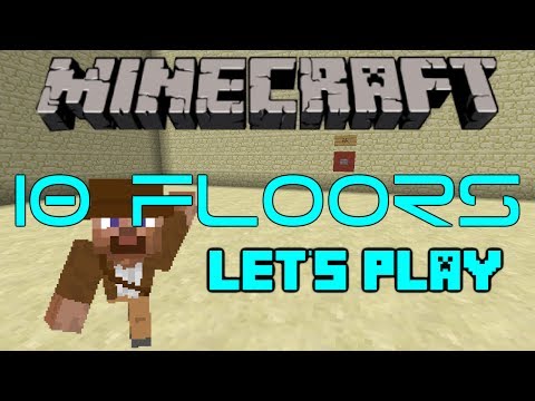 Minecraft - 10 Floors - A puzzle map