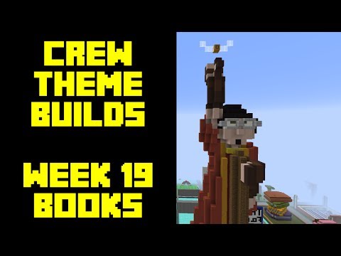 Minecraft - Your Theme Builds - Week 19 - Books
