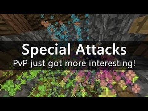 Special Attacks in Minecraft