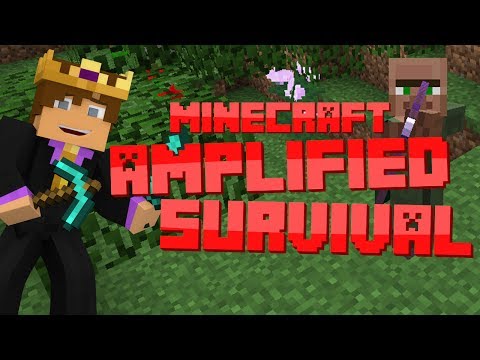 Minecraft: Amplified Survival #14 - APRIL FOOLS FEATURES