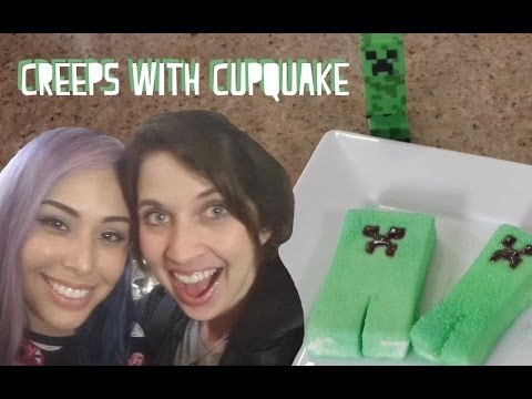 BTS: Quake N Bake Minecraft Creeps with ihasCupquake
