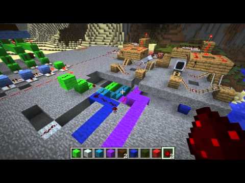 Minecraft Redstone Wars 2 - Music -GenerikB vs Red3yz - Part 2