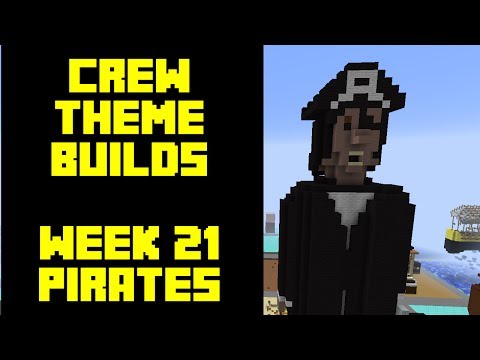 Minecraft - Your Theme Builds - Week 21 - Pirates
