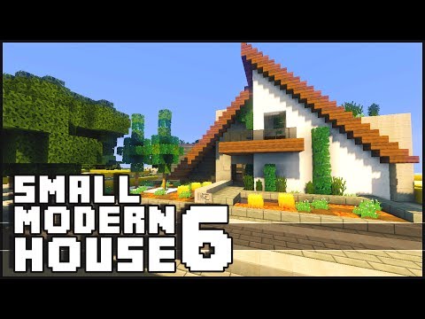 Minecraft - Small Modern House 6