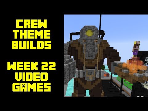 Minecraft - Your Theme Builds - Week 22 - Video Games