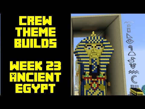 Minecraft - Your Theme Builds - Week 23 - Ancient Egypt