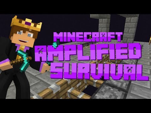 Minecraft: Amplified Survival #18 - KILLER ENDERMEN!