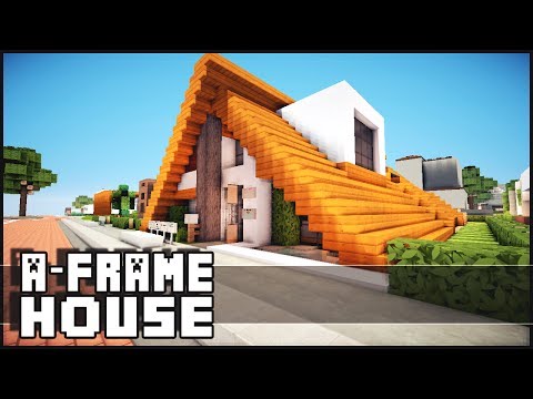Minecraft - Small A-Frame House