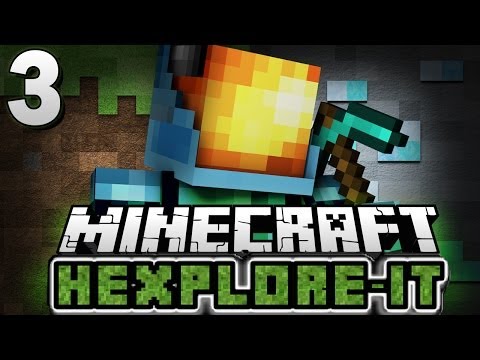 Minecraft Hexplore-It: SILVERFISH SLAYER!? (Modded Survival) - Ep.3