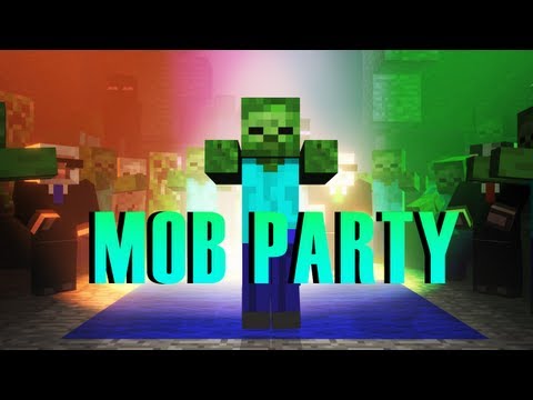 Minecraft Mob Dance Party - Animation