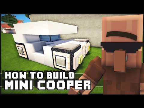 Minecraft Vehicle Tutorial - How to Build : Mini Cooper