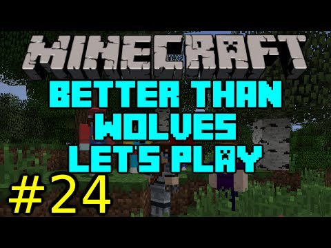 Minecraft - Better Than Wolves - Ep 24 - Squids are mean