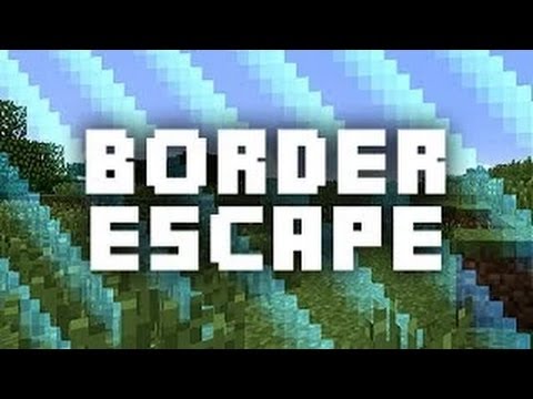 Minecraft Vanilla Minigame: BORDER ESCAPE
