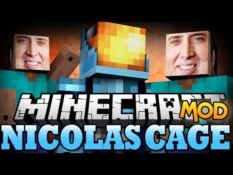 Minecraft Mods | NICOLAS CAGE MOD - Welcome to Cage-Ville! - Minecraft Mod Showcase