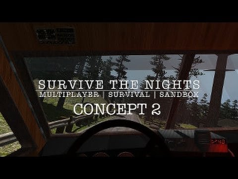 Survive the Nights - Pre-Alpha Concept Part 2 (vehicles | enemies)