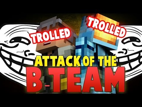 Minecraft Attack of the B-Team #38.5 | TROLLED BY MITCH AND JEROME! - Minecraft Server Trolling