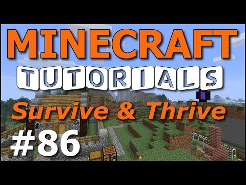 Minecraft Tutorials - E86 Savanna Biome (Survive and Thrive Season 7)