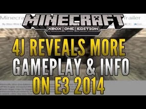 Minecraft E3 NEWS: Xbox One, PS4, PS Vita and MORE!