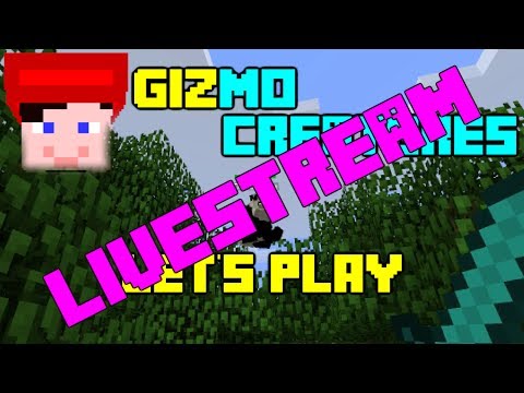 Minecraft - Gizmo Mo Creatures Live stream today at 1pm EDT