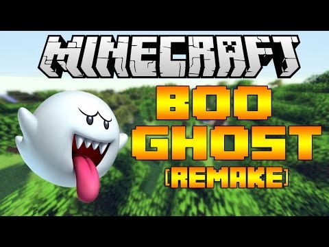 Boo Ghost in Minecraft [Like the one from Mario]