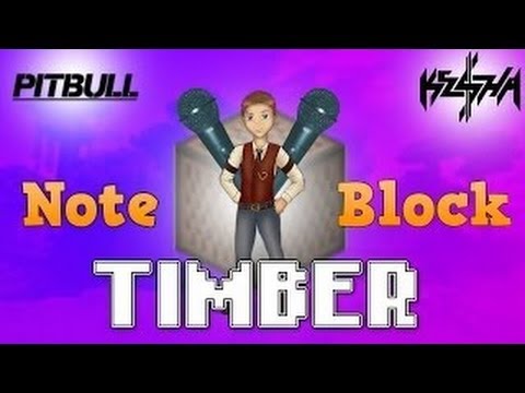 Timber by Pitbull in Minecraft with Noteblocks!
