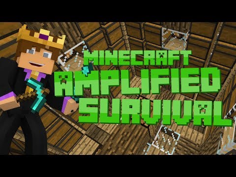 Minecraft: Amplified Survival #25 - UNLIMITED FOOD!