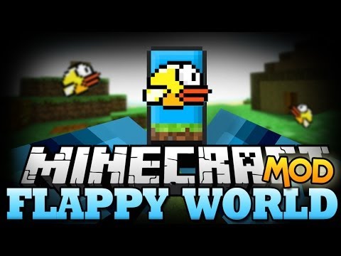 Minecraft Mod | FLAPPY WORLD MOD - 