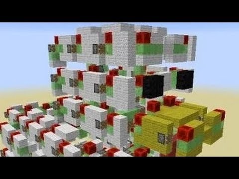 GIANT CHICKEN ROBOT!! - Minecraft Piston Mob