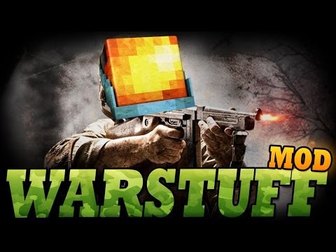 Minecraft Mod | WARSTUFF MOD - INSTANT Builds, Camouflage, and More! - Mod Showcase