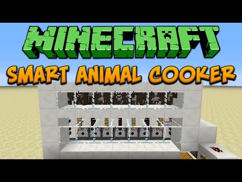 Minecraft: Smart Animal Cooker Tutorial