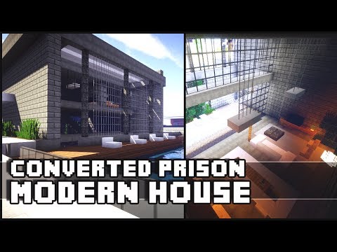 Minecraft - Converted Prison Modern House
