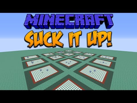 Minecraft 1.8: Suck It Up (Puzzle Map)