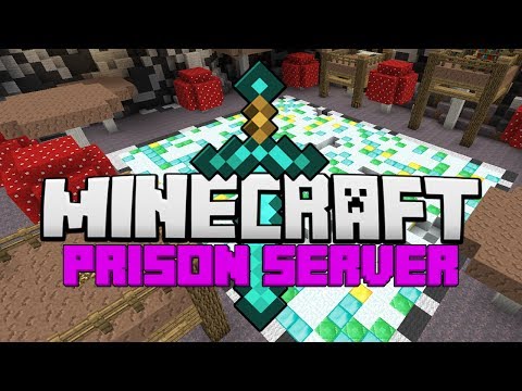 Minecraft: OP PRISON SERVER #4 - DIAMOND AND EMERALD BLOCKS!