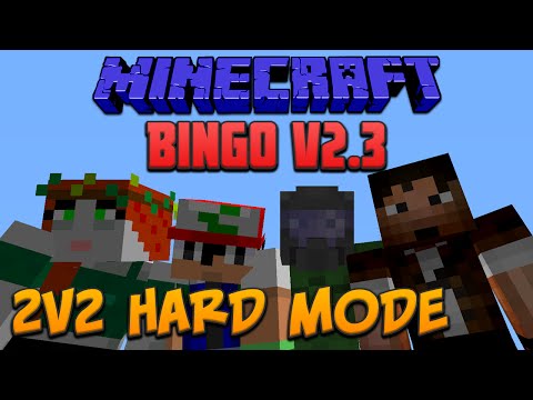 Minecraft 1.8: Bingo V2.3 2V2 Hard Mode With Hermits!