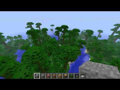 Minecraft Jungle Seed (Snapshot 12w03a)