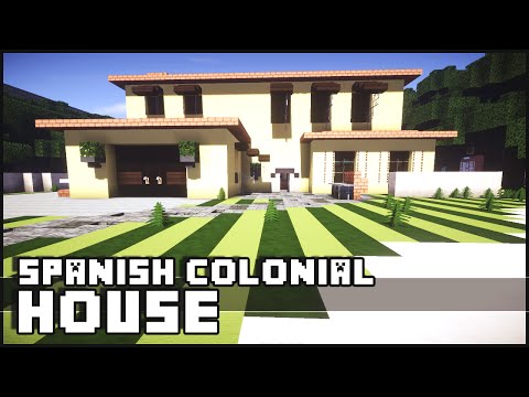 Minecraft - Spanish Colonial House