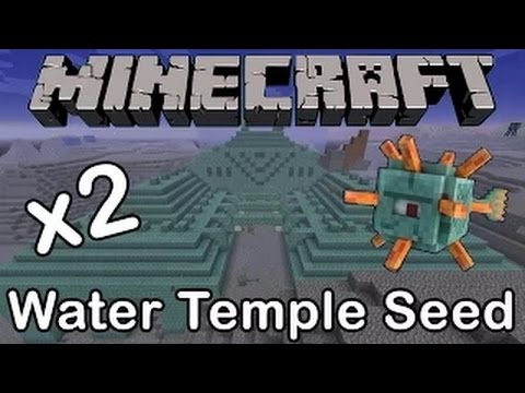 DOUBLE WATER TEMPLE AT SPAWN SEED - Best Minecraft Seeds