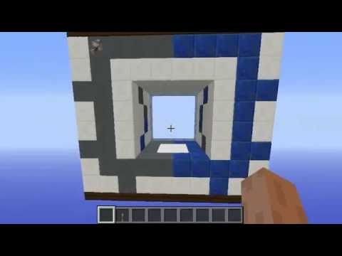 4x4 Vault Door in Minecraft [Smallest Possible]