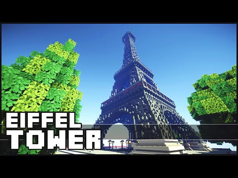 Minecraft - Eiffel Tower & Paris Buildings