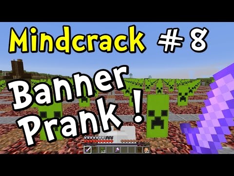 Minecraft Mindcrack | S5E8 | Creeper Banner PRANK!