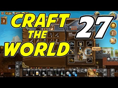 Craft the World | E27 | Golden Sword and Armor!