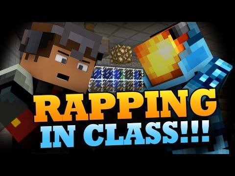 RAPPING IN CLASS! | Minecraft Parkour School #1 - Minecraft Parkour