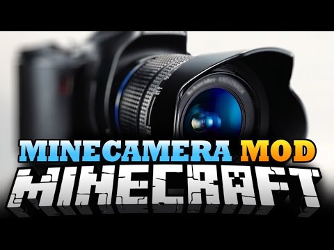 Minecraft Mod | MINECAMERA MOD - View From a Whole New Angle! - Mod Showcase