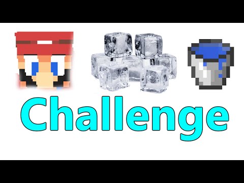 Mario does the ALS Ice Bucket Challenge #icebucketchallenge